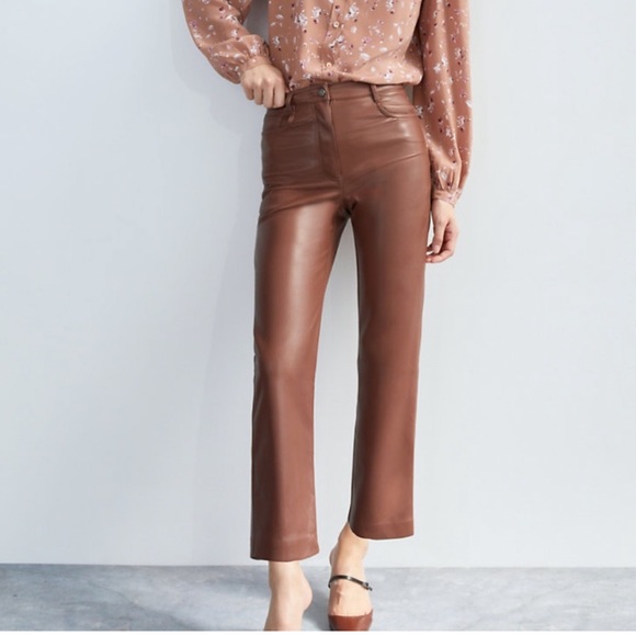 Aritzia Wilfred Melina Cropped Pant Size 4 Short - Picture 1 of 10